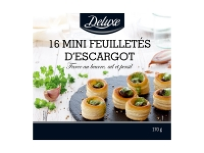 16 mini feuilletés descargot