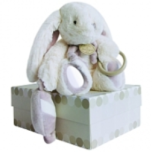 Doudou et Compagnie - Lapin bonbon taupe 24.99&nbsp;&euro;
