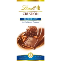 Spar Lindt Création - Tablette de chocolat - Lait - Rocher lait irrésistiblement 