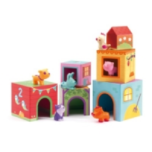 Djeco 6 Cubes imagiers Topanifarm