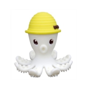 Babytolove Anneau de dentition pieuvre jaune