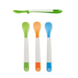 Munchkin Lot de 3 cuill&egrave;res avec rebords sur&eacute;lev&eacute;s