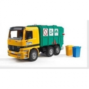 Bruder - Camion Mercedes plastique - camion poubelle