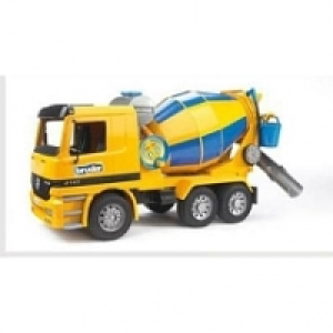 Bruder - Camion Mercedes plastique - camion toupie