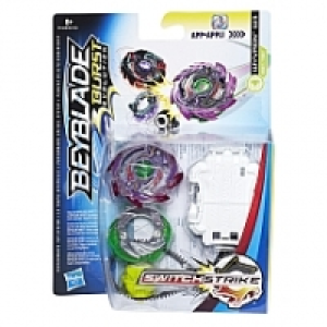 Toysrus  Beyblade Burst Evolution - Toupie + Lanceur SwitchStrike - Wyvron (E10