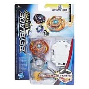 Toysrus  Beyblade Burst Evolution - Toupie + Lanceur SwitchStrike - Roktavor (E