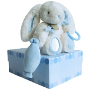 Doudou et Compagnie - Lapin bonbon bleu 24.99 €