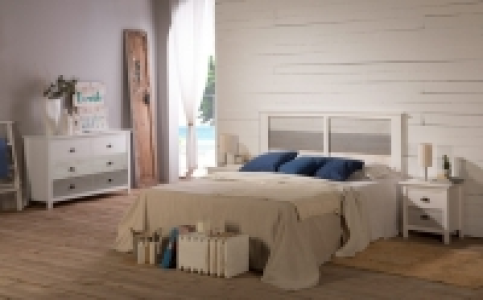 Chevet 2 tiroirs Bois massif MOANA 56.08 €