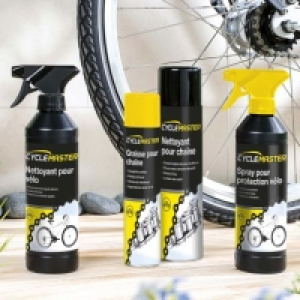 Cyclemaster® Assortiment de nettoyants pour vélo