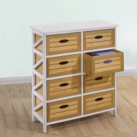 Aldi Home Creation® Commode en bois 8 tiroirs