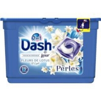 Spar Dash Lessive capsules - 2en1 - Avec adoucissant - Perles - Fleurs de Lotus 