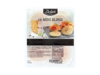 16 mini blinis 0.89 €