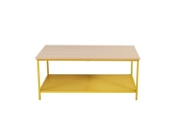 But  Table basse rectangle NAILA Jaune/Chêne