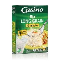 Spar Casino Riz long grain cuisson 10mn. 4x125g