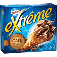 Spar Nestle Extrême - Loriginal - Glaces - Café - Sauce au café et pépites 6x71g