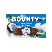 Spar Bounty Barres chocolatées noix de coco x6