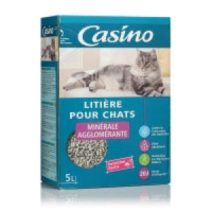 Litière minérale agglomérante 5l 5.57 €