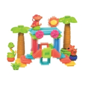Assortiment 56 pi&egrave;ces blocks Jungle