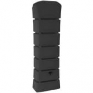 Récupérateur deau 300 L + collecteur anthracite