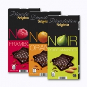 Chocolat noir aux pépites fruitées 0.99 €