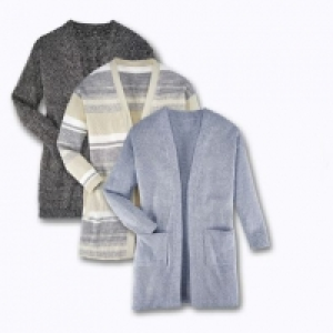 Up2fashion® Gilet long grande taille