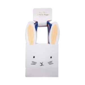 Meri Meri 8 sacs &agrave; bonbons lapins de P&acirc;ques