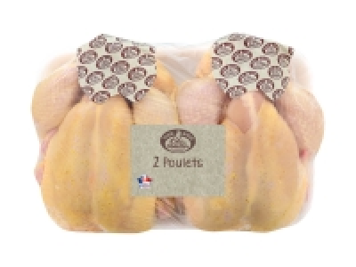 2 poulets 2.49 €