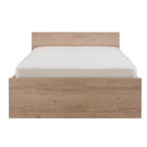But  Lit 140x190 cm CALVI imitation chataigner