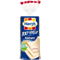 Spar Harrys 100% mie - Pain de mie - Nature - Sans croute - Sans huile de palme 50