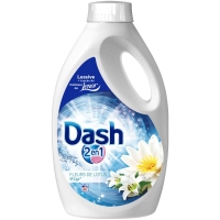 Spar Dash Lessive liquide - 2en1 - Avec adoucissant - Fleurs de lotus et Lys - 3