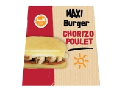 Maxi burger chorizo poulet 1.99&nbsp;&euro;