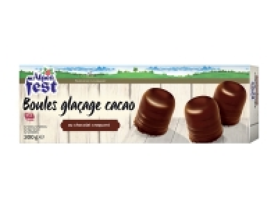 12 boules glaçage cacao 1.99 €