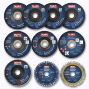 Duro® Lot de 10 disques pour meuleuse