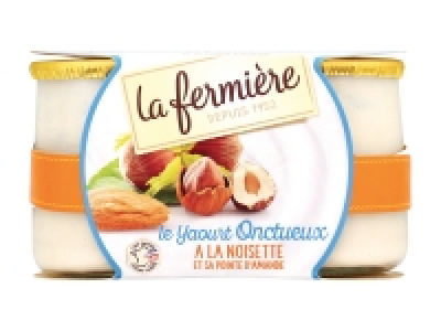 2 yaourts onctueux &agrave; la noisette 1.89&nbsp;&euro;