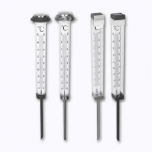 Garden Feelings® Thermomètre de jardin solaire