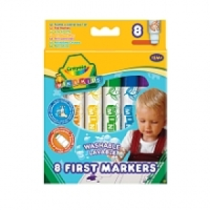 Crayola - 8 feutres d&egrave;s 1 an 4.99&nbsp;&euro;
