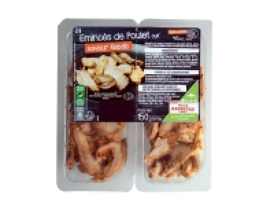 Emincés de poulet saveur kebab 1.89 €