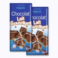 Aldi Scholetta® Chocolat au lait et aux céréales croustillantes