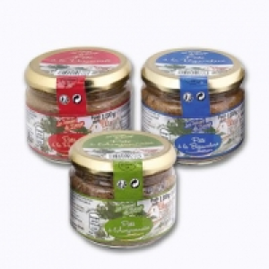 Lot de 3 terrines 2.19 €
