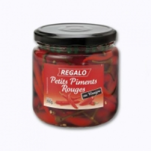 Regalo® Petits piments rouges au vinaigre