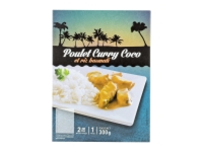 Poulet curry coco et riz basmati 1.99&nbsp;&euro;