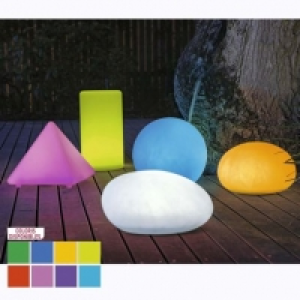 Light Zone® Pyramide, sphère ou colonne solaire lumineuse