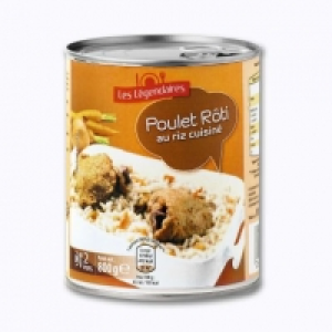 Les LÉgendaires® Poulet rôti au riz cuisiné