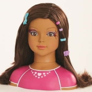 Dream Dazzlers - Tête à coiffer et à maquiller brune - 50 pièces 16.99 €