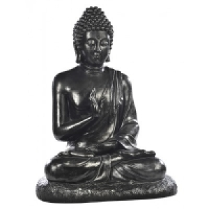 Bouddha indou assis xgm cire noir