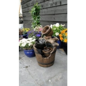 Bricomarche  Kit fontaine UBBINK rustique de jardin ou dintérieur Portland