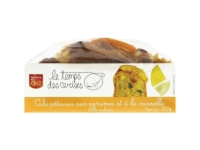Cake pâtissier aux agrumes et à la cannelle 3.29 €
