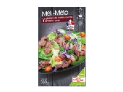 Méli-mélo de gésiers de volaille confits et lardons fumés 2.19 €