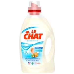 Spar Le Chat Sensitive - Lessive liquide - Savon de Marseille & lait damande douce