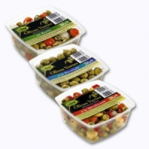 Lolivaɮ Olives dénoyautées aromatisées
